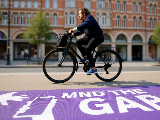 Mind the Grab: Purple Pavement Line Launched to Stop Phone Snatchings in London